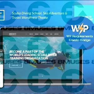 DiveIt – Scuba Diving School, Sea Adventure & Travel WordPress Theme