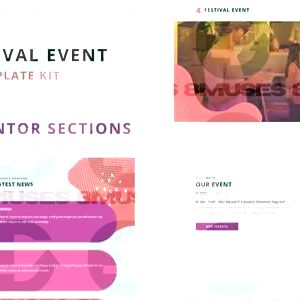 Festival Events – Elementor Template Kit