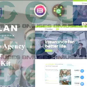 Insolan – Insurance Agency Elementor Template Kit
