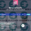 Microtech – Tech Business Elementor Template Kit