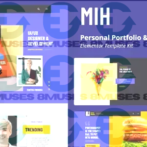 MIH – Personal Portfolio & Resume Template Kit