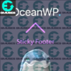OceanWP Sticky Footer